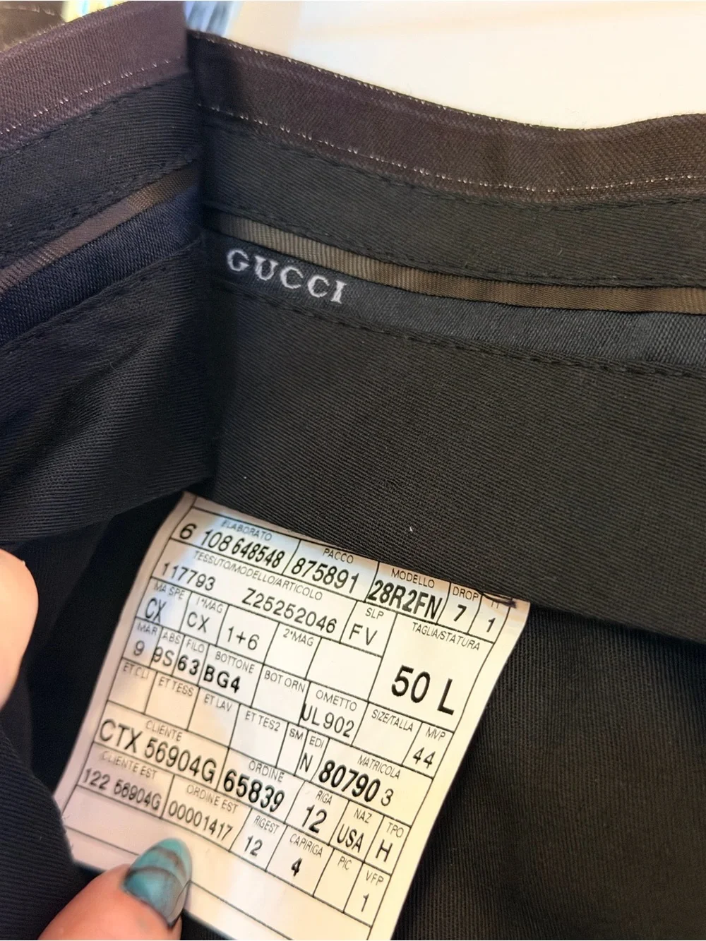 Gucci refunds not us